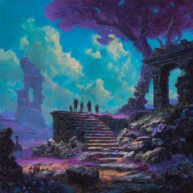 The Weft landscape - digital wilderness